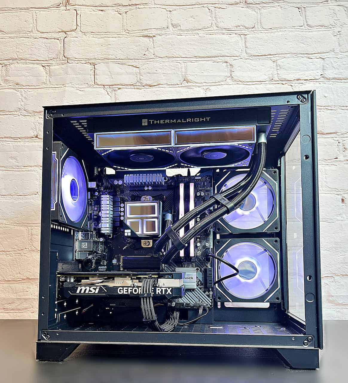 Liquid Cooled RTX 4060 Ryzen 5 5500 16GB RAM 1TB M.2 Gaming PC
