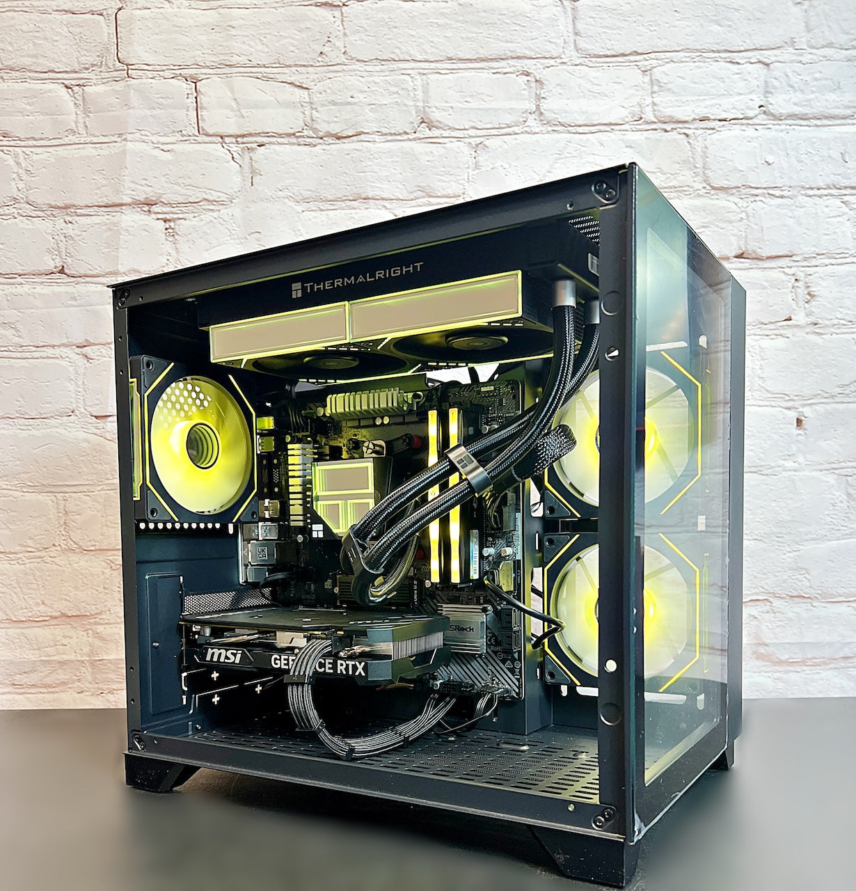 Liquid Cooled RTX 4060 Ryzen 5 5500 16GB RAM 1TB M.2 Gaming PC