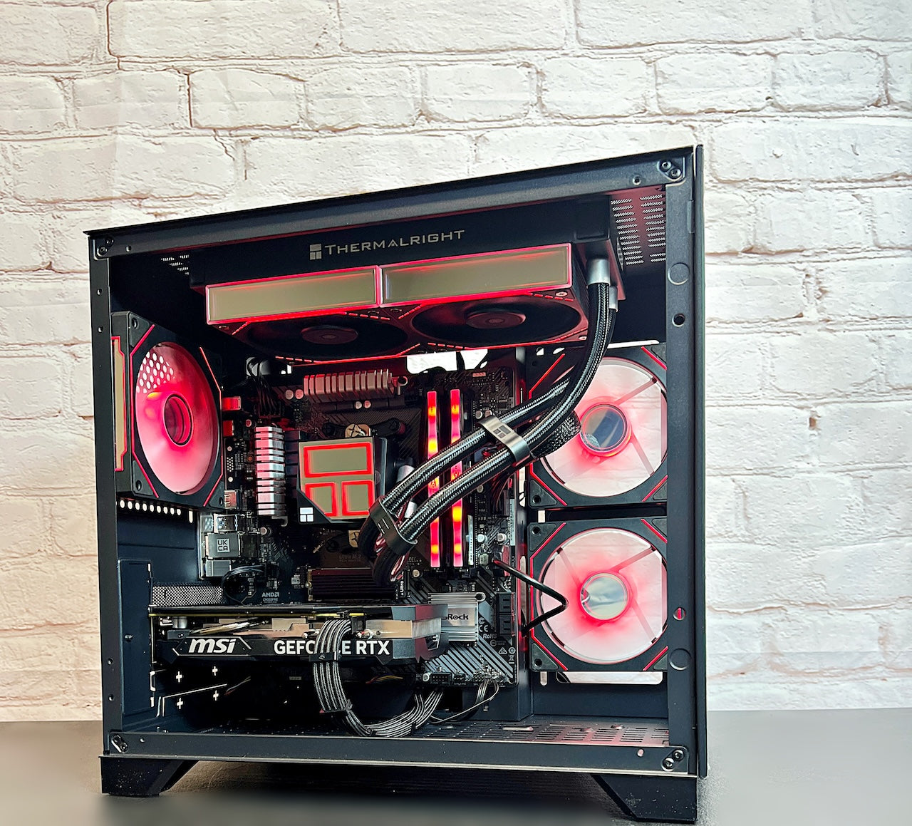 Liquid Cooled RTX 4060 Ryzen 5 5500 16GB RAM 1TB M.2 Gaming PC