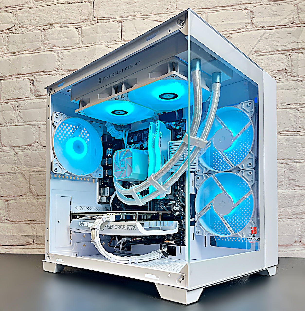 Liquid Cooled RTX 4060 Ryzen 5 5500 16GB RAM 1TB M.2 Gaming PC