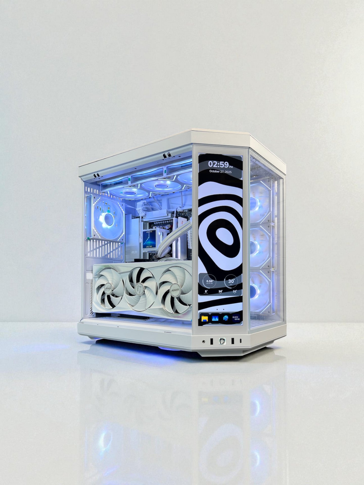 The Touch RTX 5080 Master 16GB ❄️ Ryzen 7 9800X3D ❄️ 64GB RAM ❄️ 4TB M.2 ❄️ WIFI 7 Game Bundle