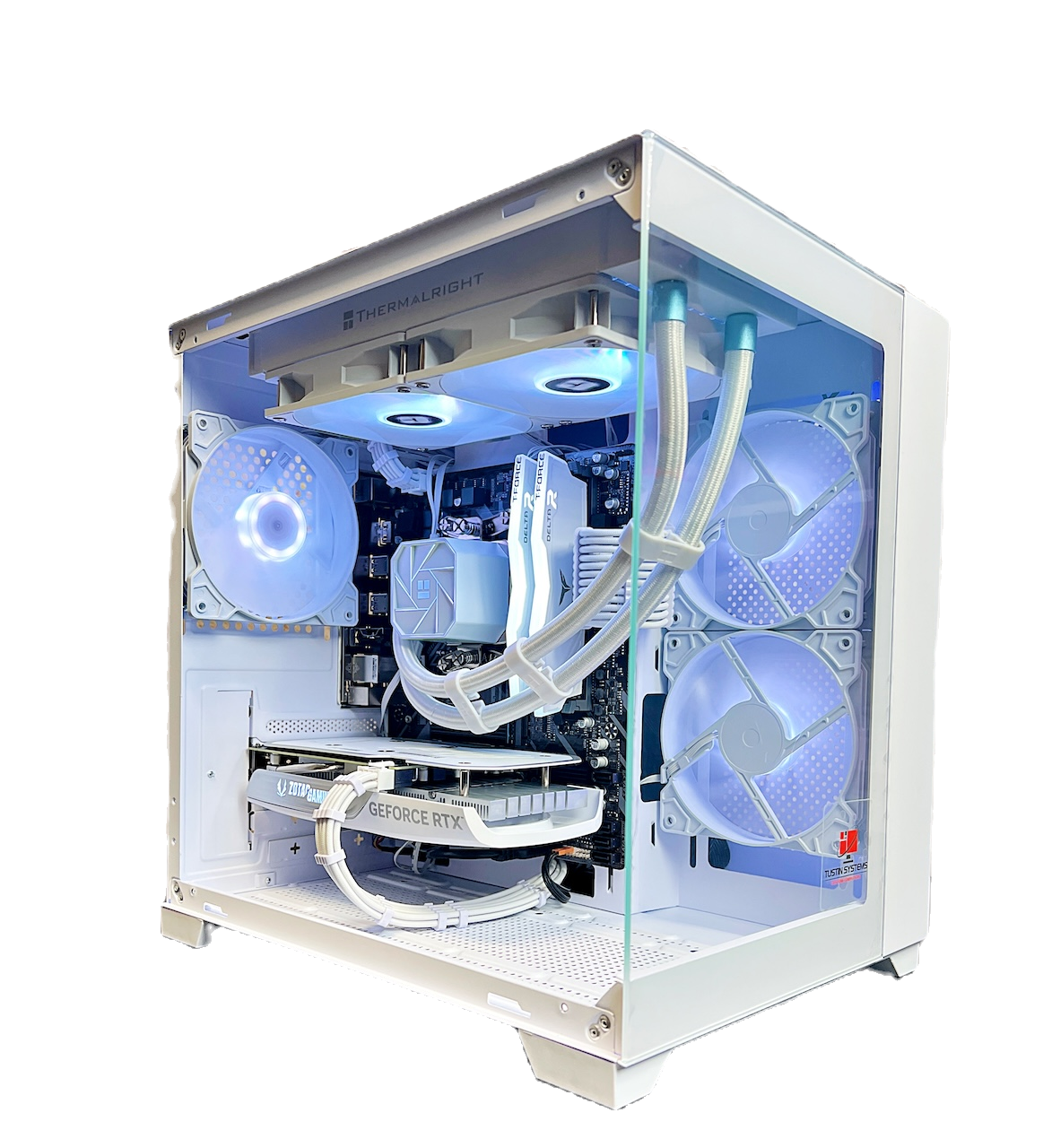Liquid Cooled RTX 4060 Ryzen 5 5500 16GB RAM 1TB M.2 Gaming PC