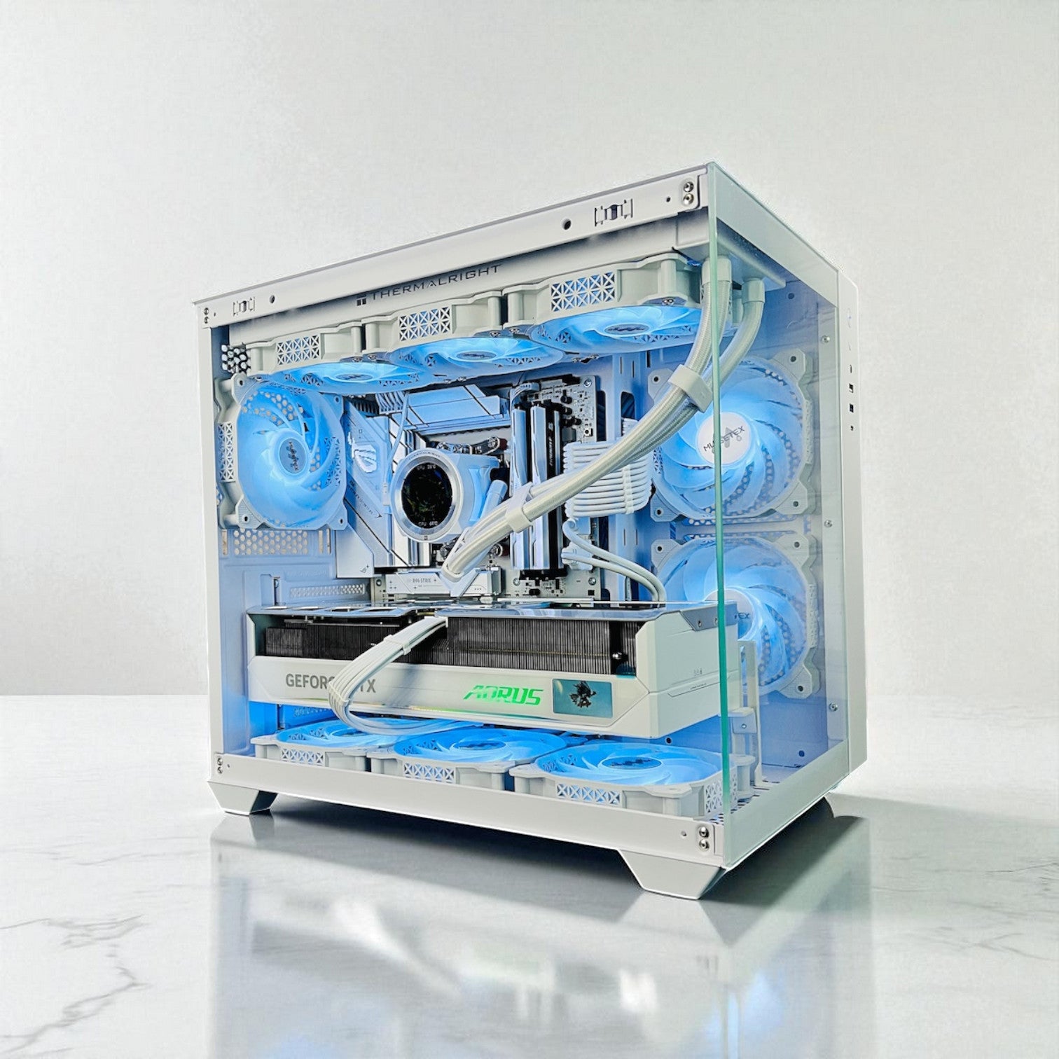 RTX 5080 AORUS MASTER Ryzen 9800X3D 32GB DDR5 2TB M.2 WIFI 7 Liquid Cooled Gaming Gaming PC