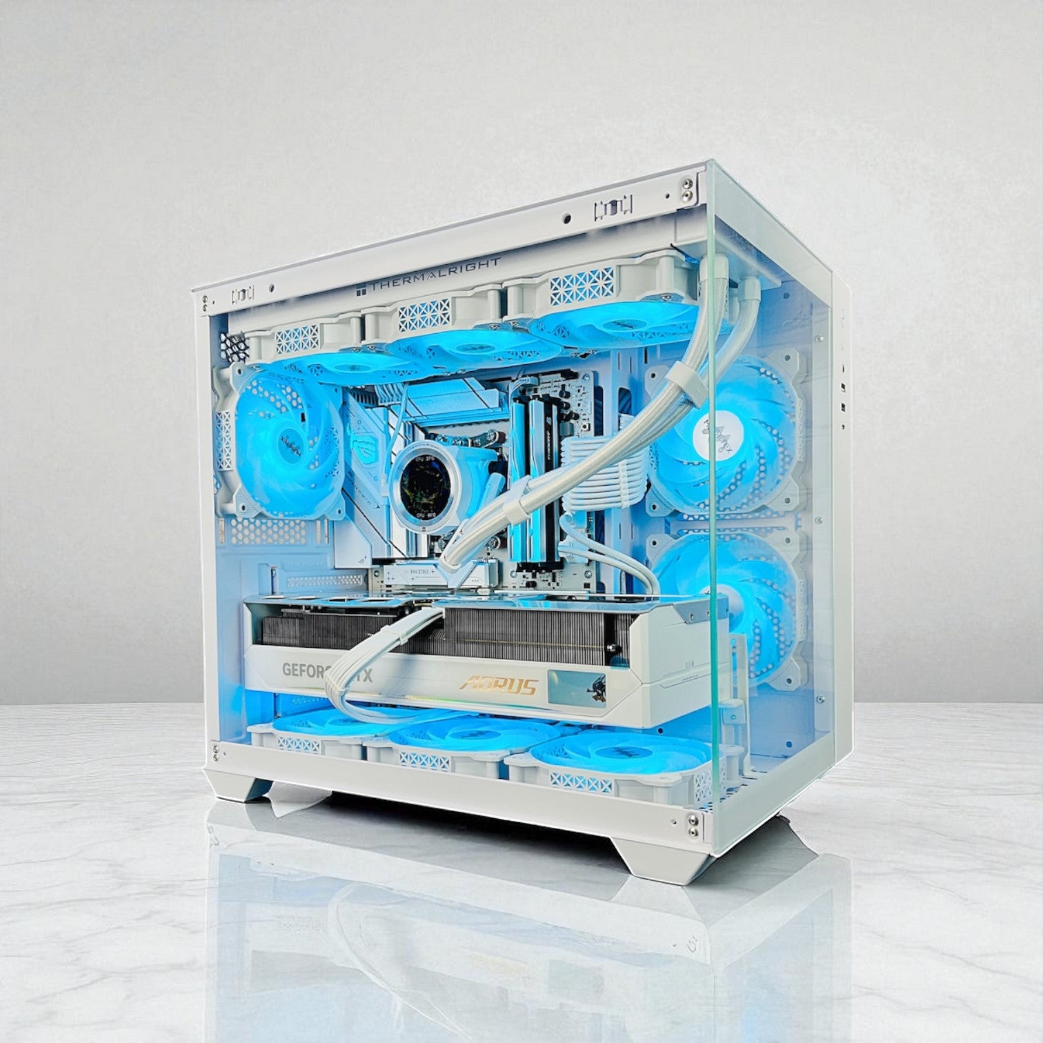 RTX 5080 AORUS MASTER Ryzen 9800X3D 32GB DDR5 2TB M.2 WIFI 7 Liquid Cooled Gaming Gaming PC