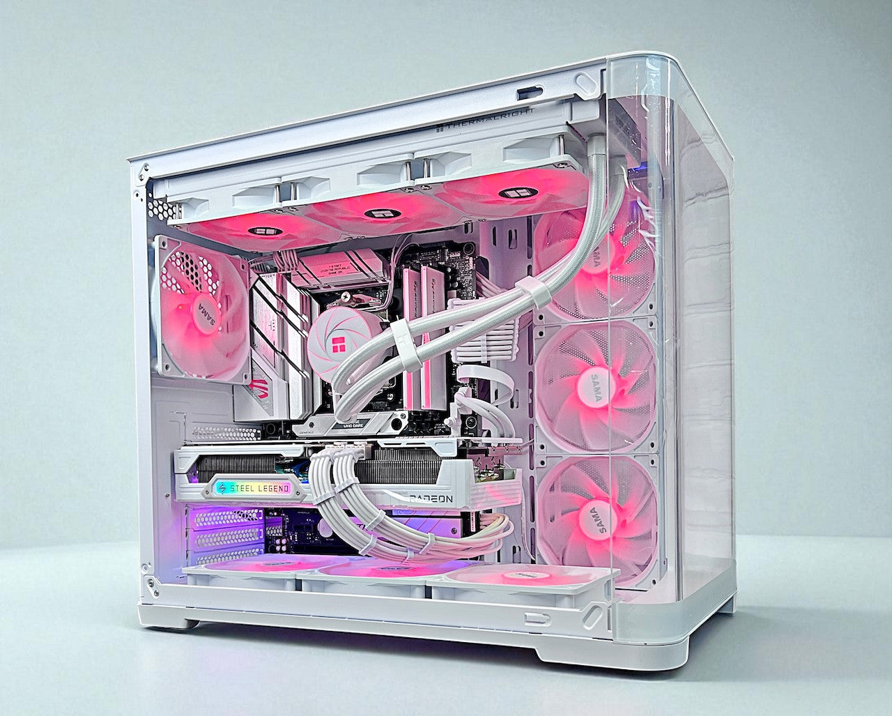 RX 9070 XT Ryzen 7700X 32GB DDR5 2TB M.2 Win 11 Pro Gaming PC