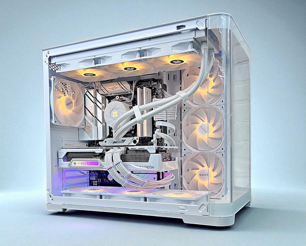RX 9070 XT Ryzen 7700X 32GB DDR5 2TB M.2 Win 11 Pro Gaming PC