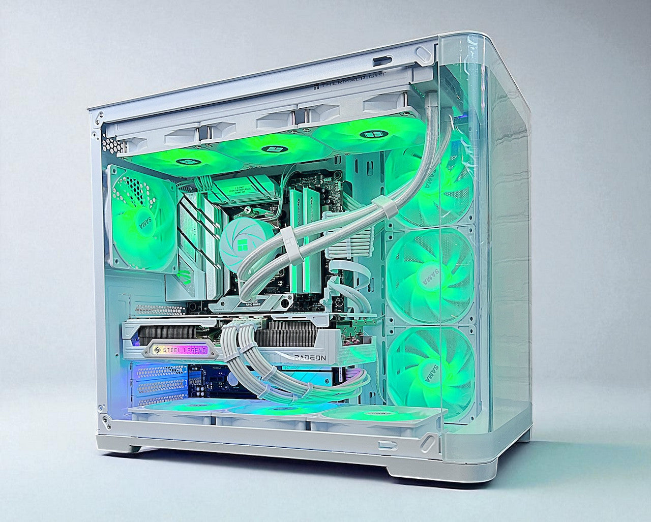 RX 9070 XT Ryzen 7700X 32GB DDR5 2TB M.2 Win 11 Pro Gaming PC