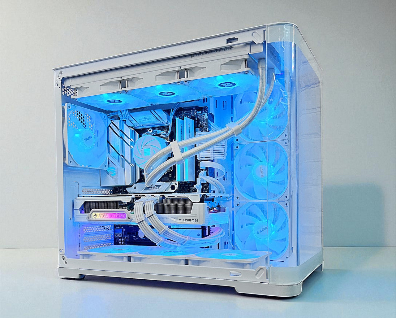 RX 9070 XT Ryzen 7700X 32GB DDR5 2TB M.2 Win 11 Pro Gaming PC