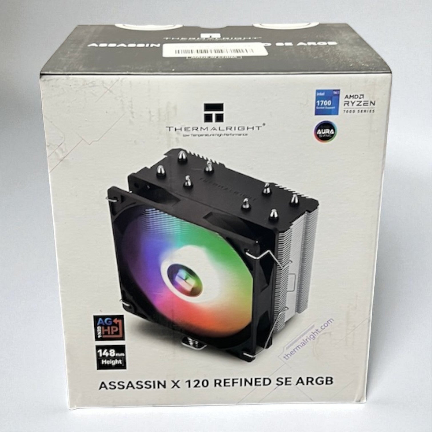AssassinX120 SE Black ARGB CPU Air Cooler, TL-C12CB-S