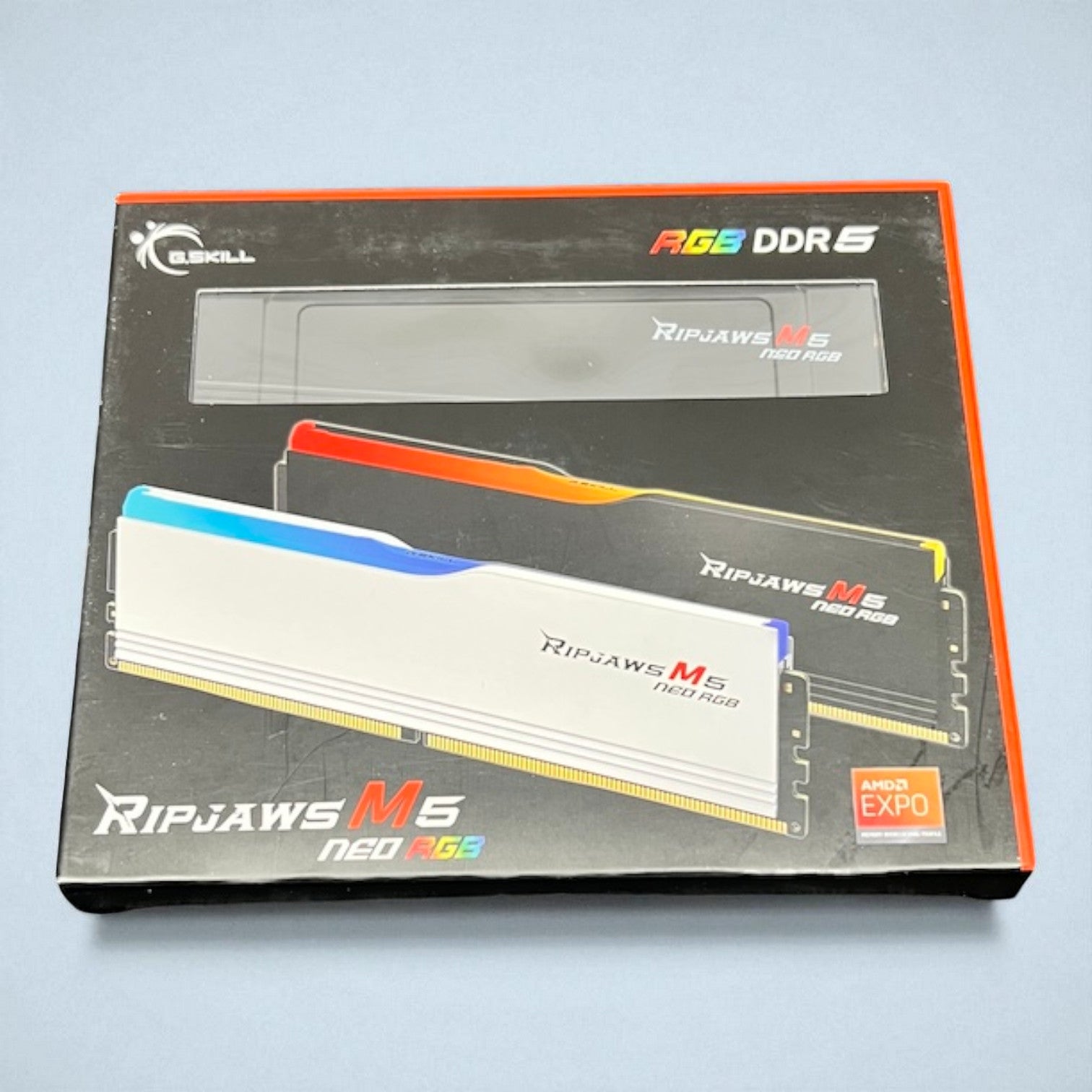G.SKILL Ripjaws M5 Neo RGB Series DDR5 RAM 32GB (2x16GB) 6000MT/s CL36 Black