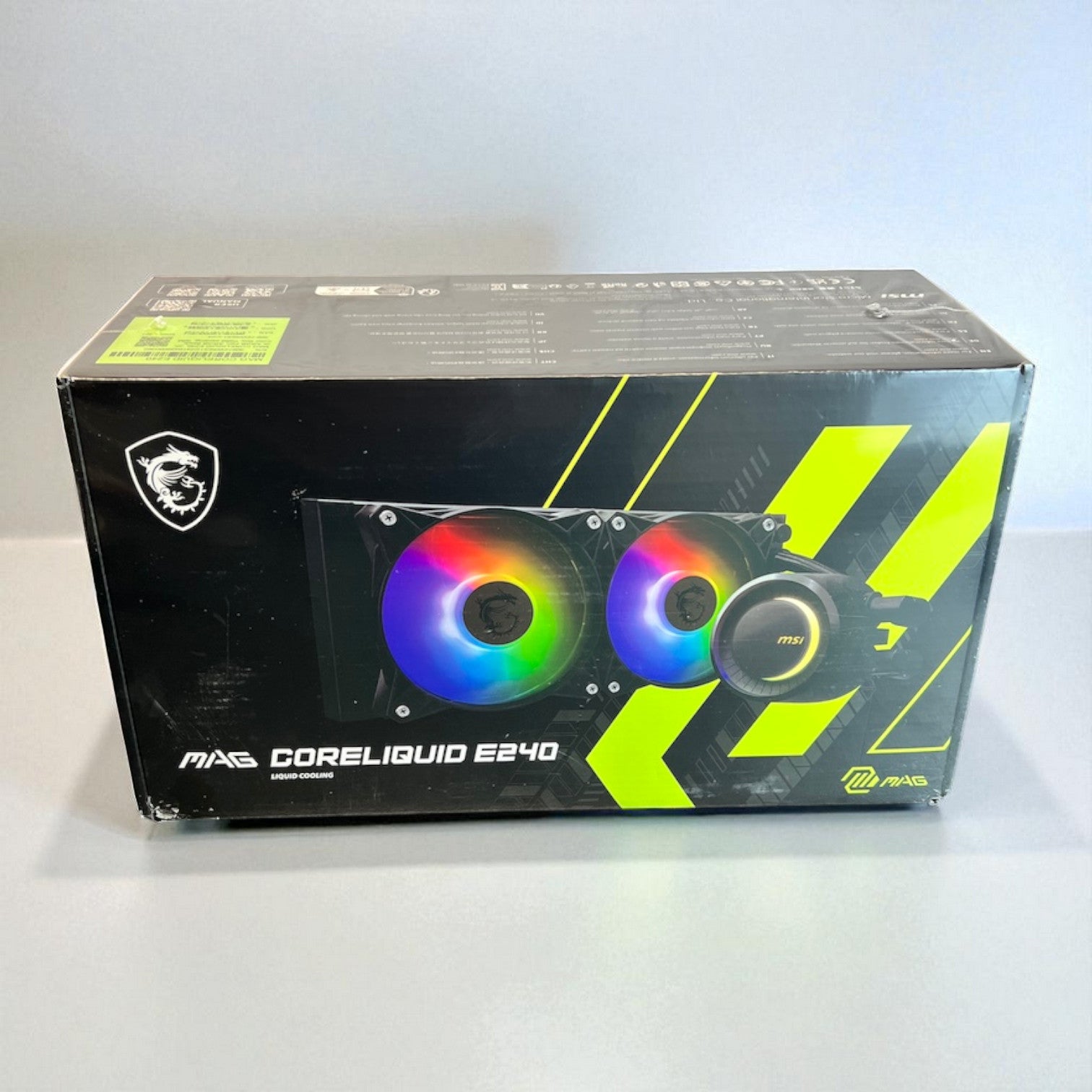 MSI MAG CoreLiquid E240 Black - AIO ARGB CPU Liquid Cooler