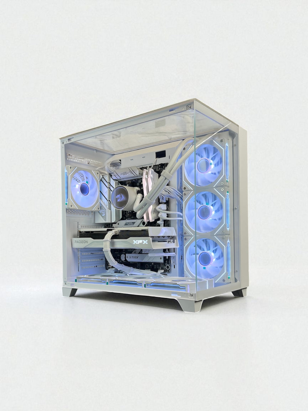 Liquid Cooled AMD RX 9060 XT 16GB Ryzen 5 8400F 16GB DDR5 1 TB M.2 Gaming PC
