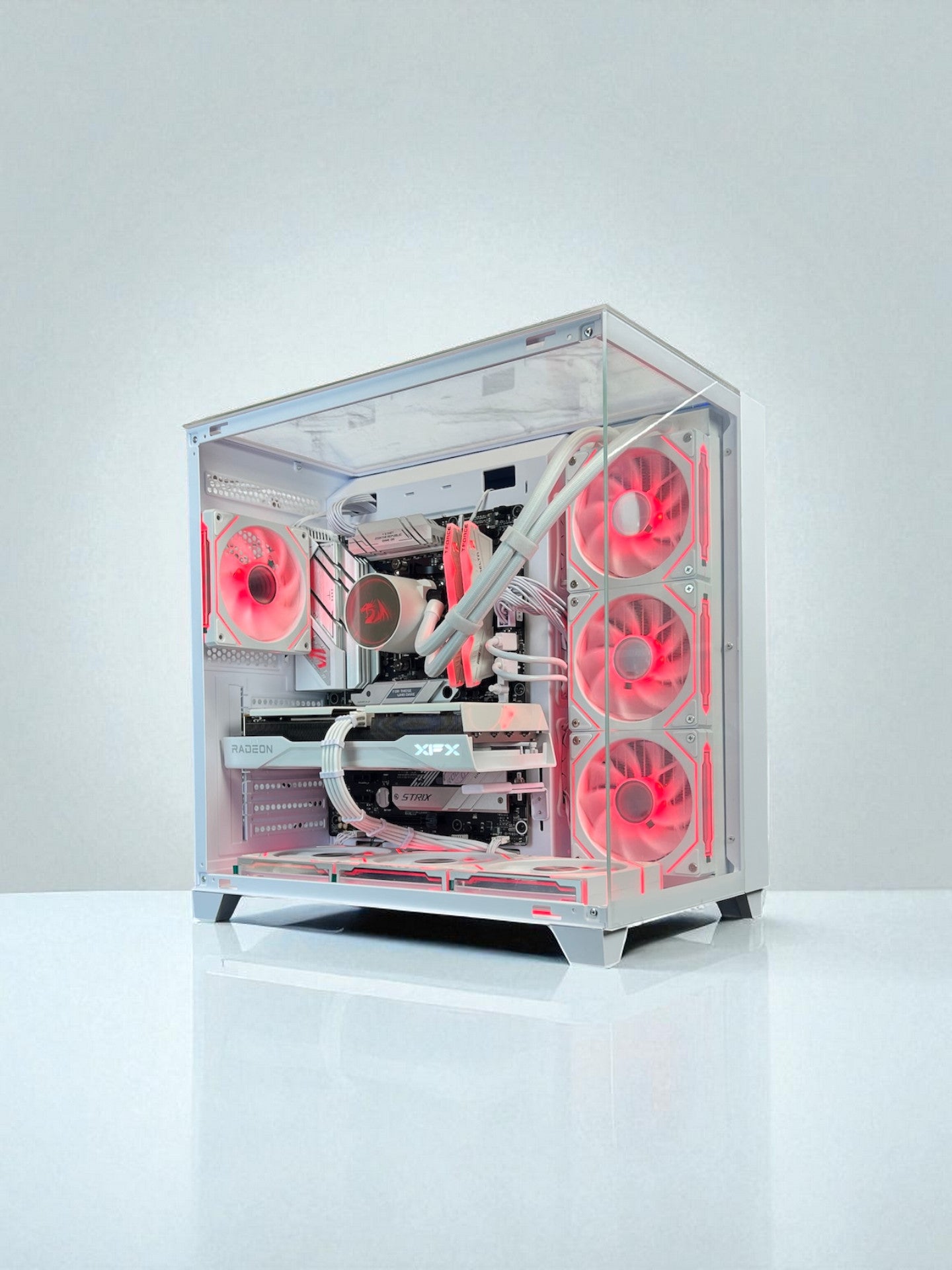 Liquid Cooled AMD RX 9060 XT 16GB Ryzen 5 8400F 16GB DDR5 1 TB M.2 Gaming PC