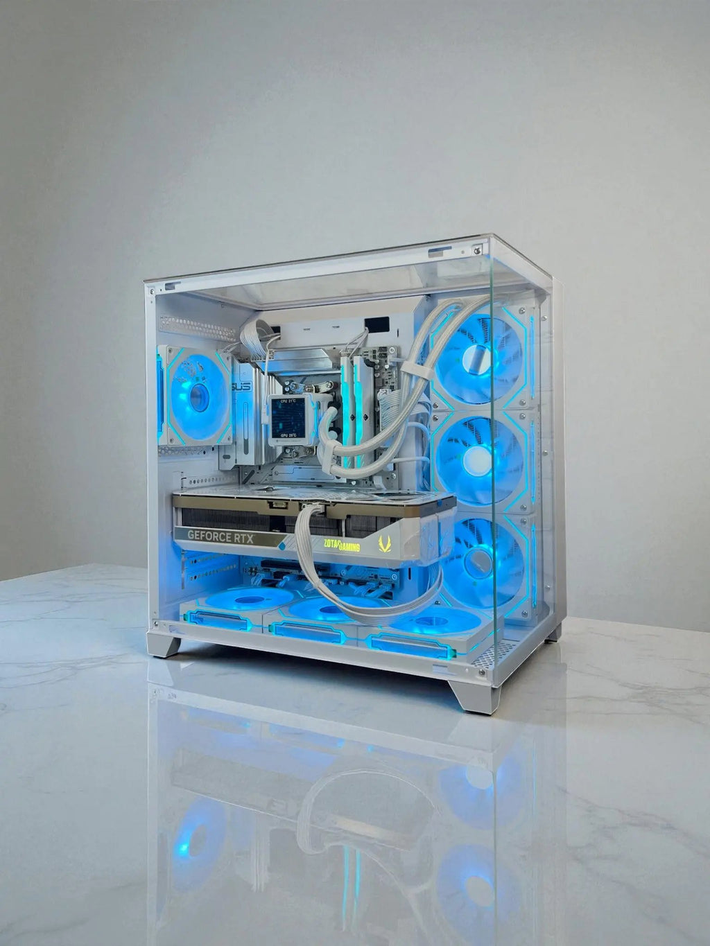 Nvidia RTX 5080 Ryzen 7 9800X3D 32GB DDR5 2TB M.2 WIFI 7 Win 11 Pro ASUS