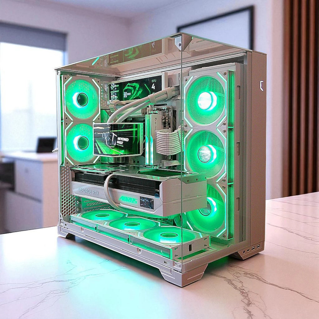 🦎 The Chameleon 🦎 RTX 5080 Master Ice Ryzen 9800X3D 32GB DDR5 2TB M.2 Win 11 Pro